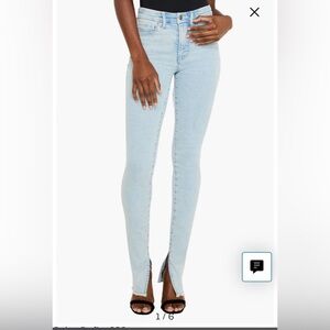 Light Blue High-Waisted Skinny Jeans
GOOD AMERICAN